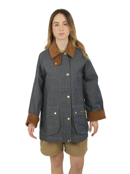 Giubbotto Barbour Asker in Denim